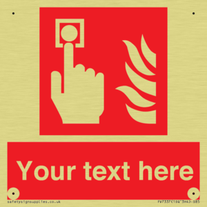 Custom Fire Alarm call point